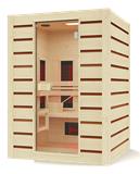 Sauna ibrida combinata a 2 posti