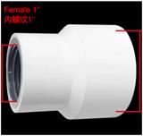 Raccord F/F 50mm x 1" JetCity