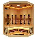 Infrarotsauna SENSE 2 Plätze eckig