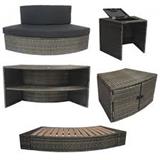 Mobilier pour Spa Rond pour Spas 6 places dimension 160