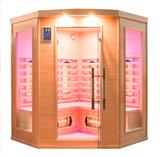 Apollon Quartz 3-seater angular infrared sauna