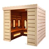 Sauna Hybride Combi Access Evo