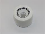 Roue blanche 70 mm