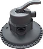 Couvercle avec vanne 6 voies