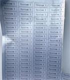 Étiquette du système 1